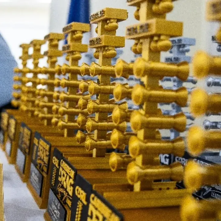 Fila de trofeos árbol de salida de la CDRL